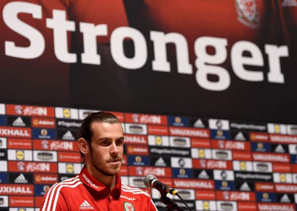 Gareth Bale, during a press conference in Dinard yesterday, said there was no disrespect meant when he criticised England at the start of Euro 2016.