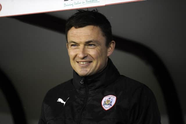 STAYING PUT: Paul Heckingbottom.  Picture: Bruce Rollinson