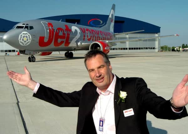 Who is the boss of Jet2's parent company?