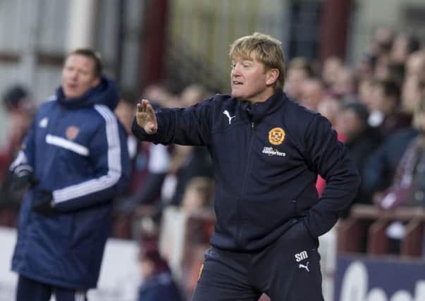 Stuart McCall, during his time at Motherwell. Picture: Jeff Holmes/PA