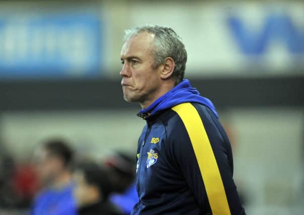 Leeds Rhinos' head coach, 
Brian McDermott