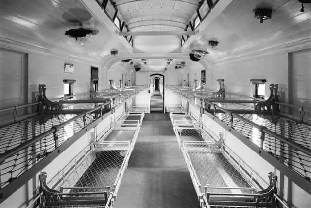 Ambulance train, 1914