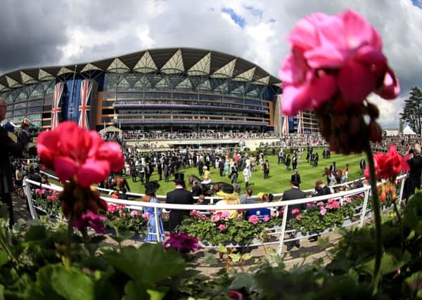 A view of the parade ring during day four of Royal Ascot 2016. Picture: David Davies/PA