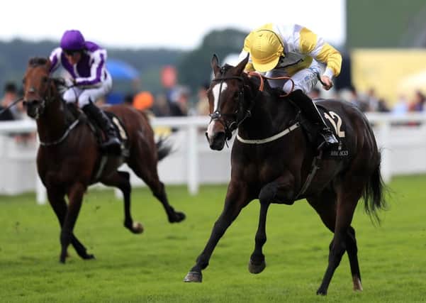 Quiet Reflection ridden by jockey Dougie Costello on their way to winning the Commonwealth Cup. Picture: David Davies/PA