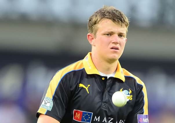 Josh Shaw will make his County Championship debut for Yorkshire against Durham.
