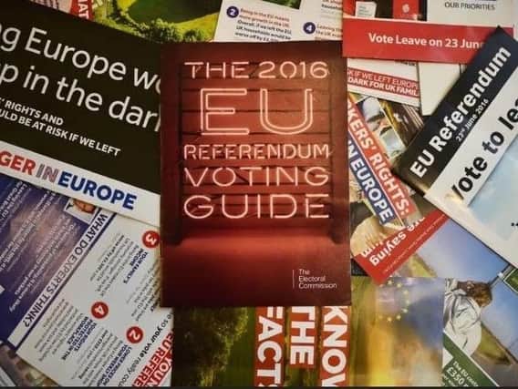 Review the referendum results