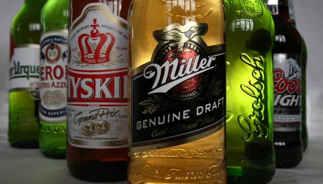 SABMiller beer Miller, Peroni, Tyskie, Pilsner Urquell, Grolsch and Coors Light