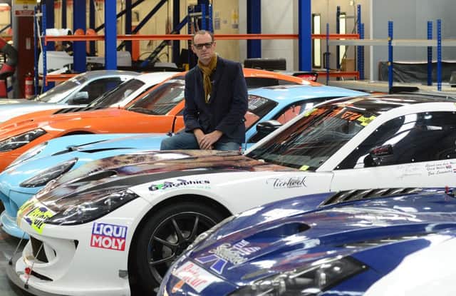 Lawrence Tomlinson at Ginetta's headquarters in Garforth. Picture: Scott Merrylees