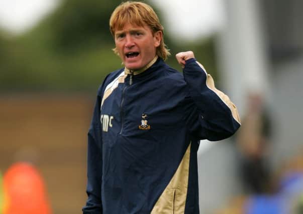 Stuart McCall, during his first spell as manager at Bradford City.