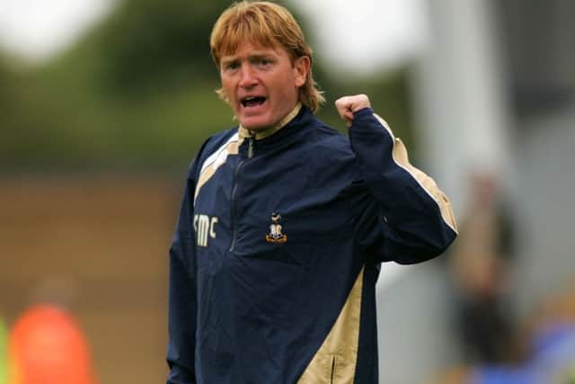 Stuart McCall, during his first spell in charge as manager of Bradford City.