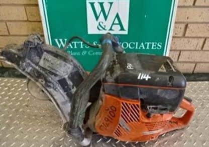 High value power tools similar to this one were stolen from a Barnley auctioneers.