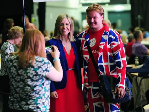 There was early joy in Leeds for Leave campaigners this morning