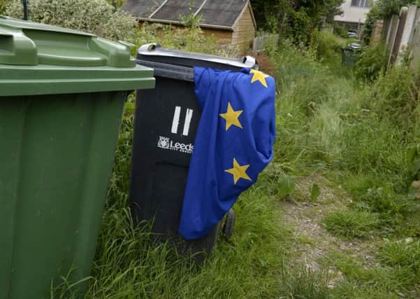 EU Referendum.  Otley.  23 June 2016.  Picture Bruce Rollinson