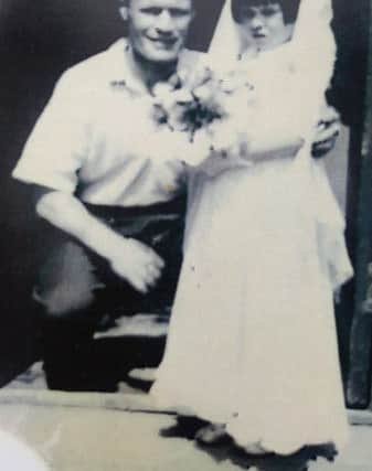 Tony Moore's grandfather Pte Frank Miller with his mother Alma Moore