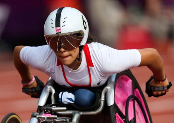 Jade Jones at the 2012 Paralympics in London