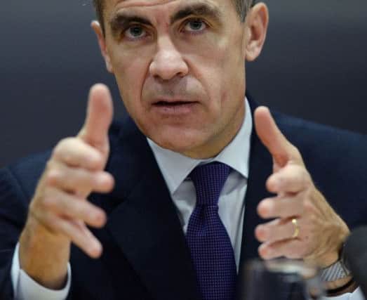 The Governor of the Bank of England Mark Carney