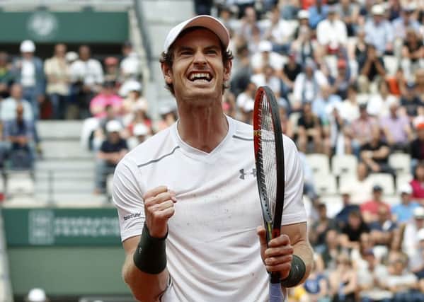 BIG CHANCE: British No 1 and world No 2, Andy Murray. Picture: AP/Alastair Grant
