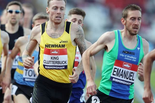 City of Sheffield runner Lee Emanuel secured his place in the 1,500m final (Photo: David Davies/PA)