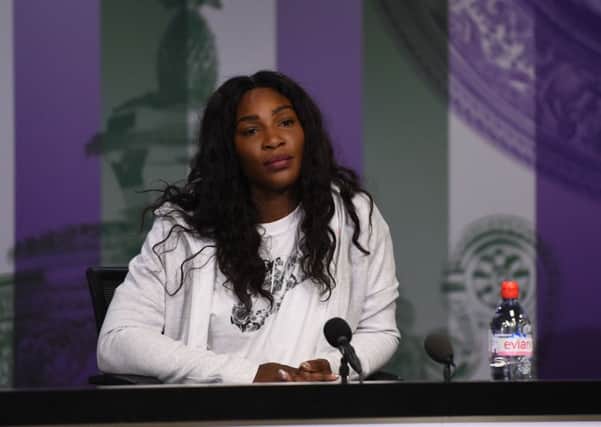 Serena Williams.