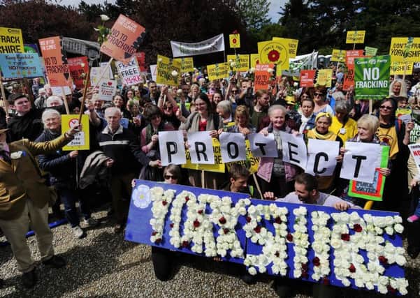 East Riding Council appears to have taken heed of fracking protests in North Yorkshire.