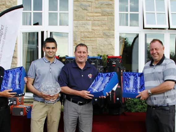 Sheffield-based City Taxis, led by 'Arnie' Singh, won Lindrick's Corporate Classic.