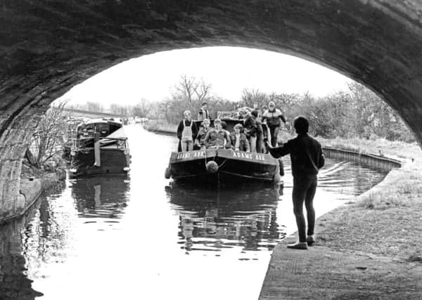 Skipton Leeds Liverpool Canal 6 April 1984