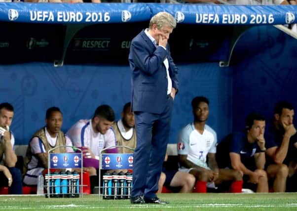 GONE: England manager Roy Hodgson has stood down as England manager after defeat by Iceland at Euro 2016. Picture: PA.