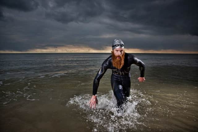 Sean Conway completed an amazing ultra marathon. Picture: SWNS