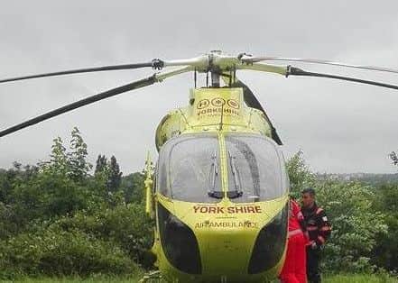The Yorkshire Air Ambulance is one of three charities to benefit from Green Hammerton Country Fayre