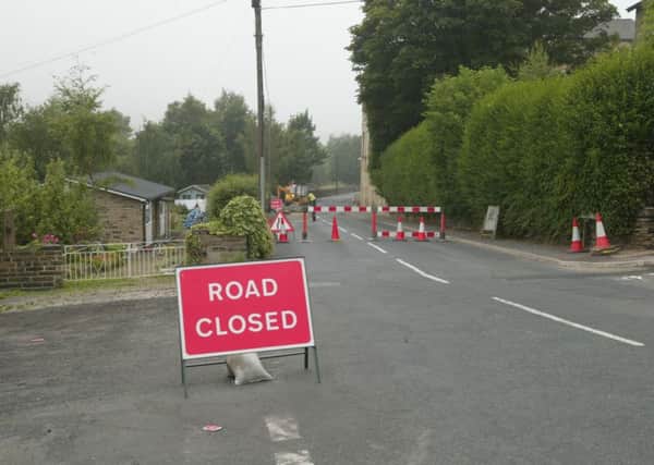 Road closures have had to be enforced during a major road improvement scheme in North Yorkshire following a series of near misses