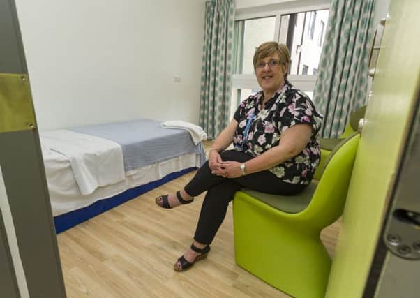Judith Barnes, clinical operations manager, at the new Place of Safety suite for young people in crisis at the Becklin Centre. Picture by James Hardisty.