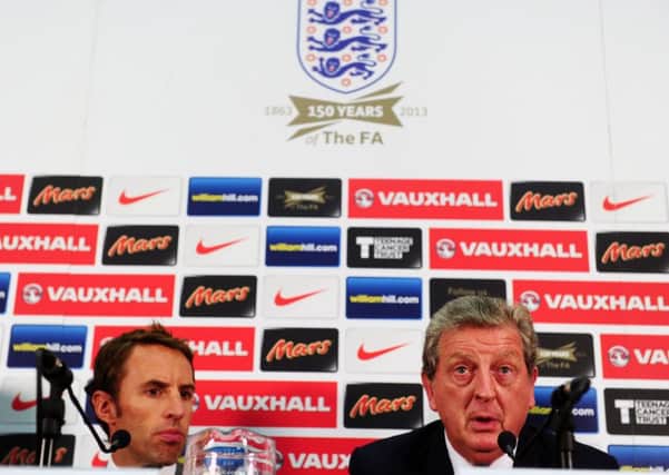 Gareth Southgate (left) has been touted as a successor to Roy Hodgson..