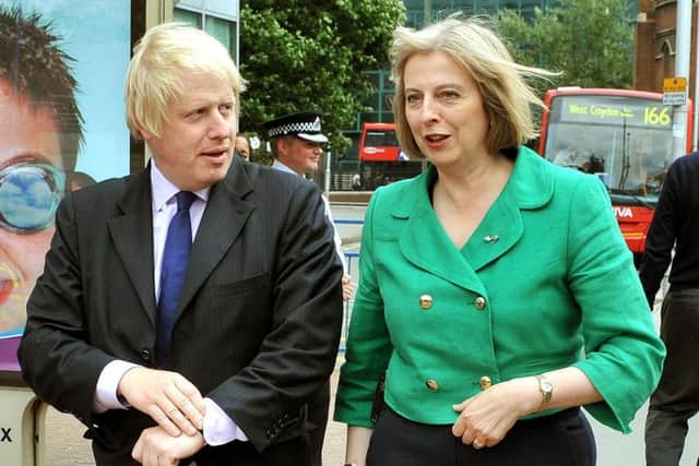 Boris Johnson and Theresa May, who will set out their competing visions for Britain outside the EU as they formally enter the race to succeed David Cameron in Downing Street.