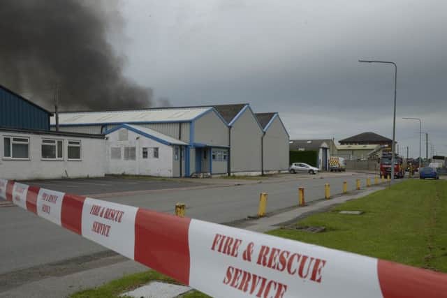 The scene at Pocklington Airfield Industrial Estate. Pictures by Paul Atkinson.