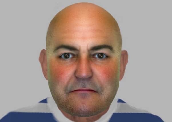 Efit of man wanted in connection with a dog which bit a five-year-old's face and leg