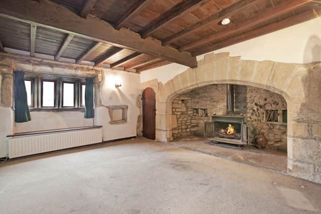 The property is cosy thanks to insulation and real fires