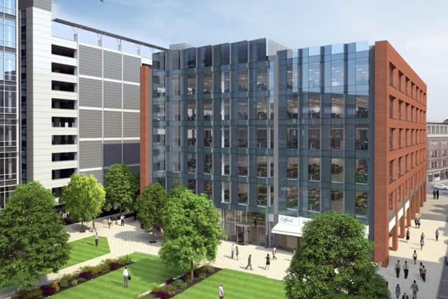 3 Sovereign Square is due to be completed in September.