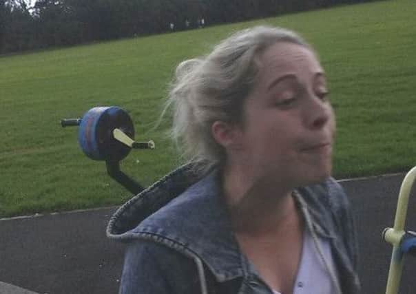 The woman police want to trace after a four-year-old boy was bitten by a dog in the park on the Quadrant, Hull, on Saturday 25 June.