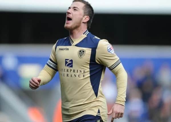 Ross McCormack celebrates scoring for Leeds. He is now a target for Sheffield Wednesday.