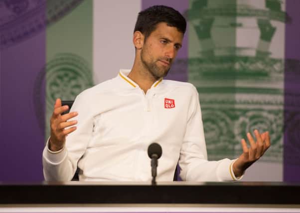 Novak Djokovic deflected questions about what went wrong for him on Court No 1 on Saturday as he lost in a grand slam tournament for the first time since the final of the French Open, 13 months ago.