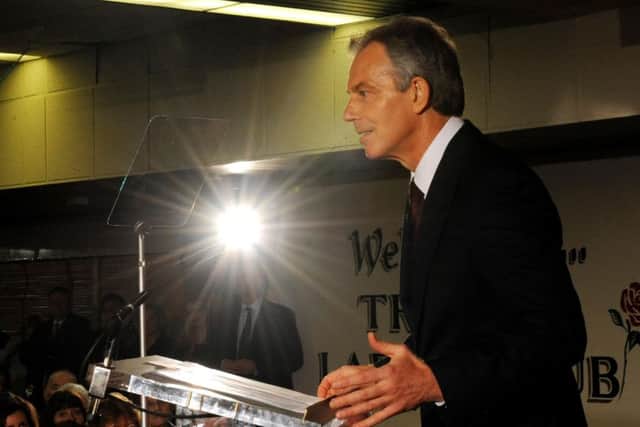 In the spotlight: Former Prime Minister Tony Blair