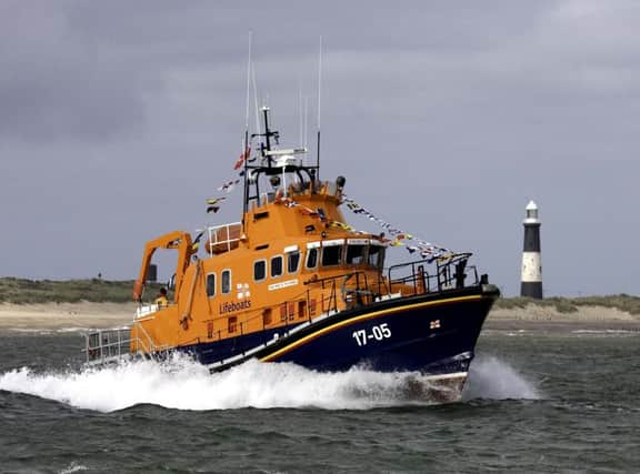 The  Humber lifeboat, Pride of the Humber in action. Picture: Steve Collins/RNLI