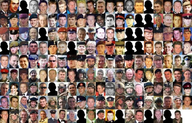 The 179 troops that died during the conflict in Iraq.