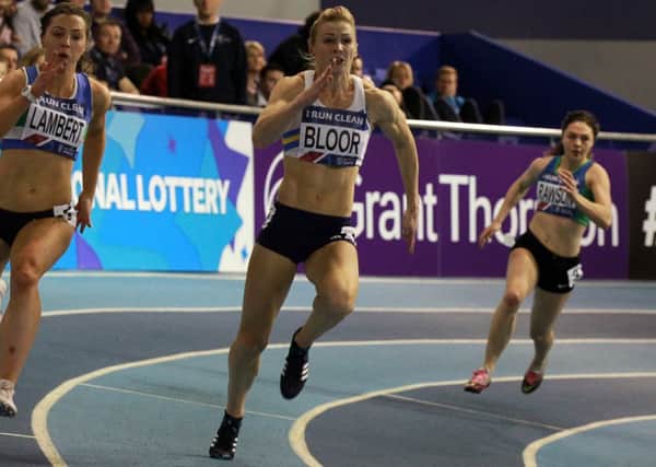 RACE AGAINST TIME: Rotherham's Louise Bloor.