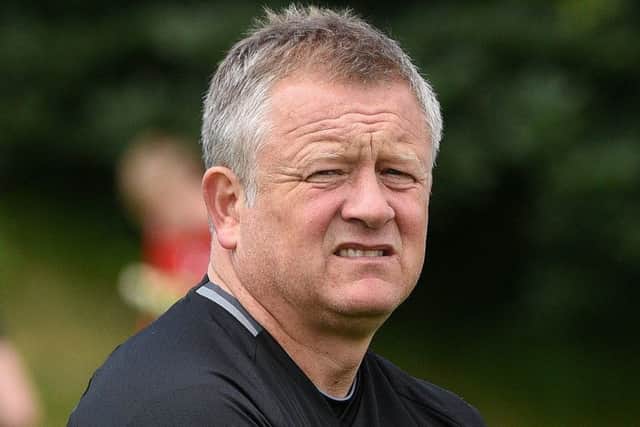Sheffield United's manager Chris Wilder (Picture: Andrew Roe).