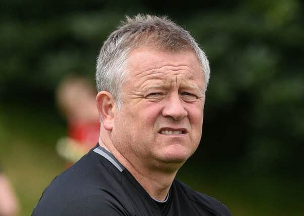 Sheffield United's manager Chris Wilder (Picture: Andrew Roe).