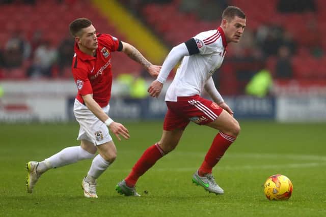 POPULAR: Liverpool's Ryan Kent, seen in action for Coventry City last season, is attracting interest from Barnsley. Picture: Philip Oldham/SportImage.
