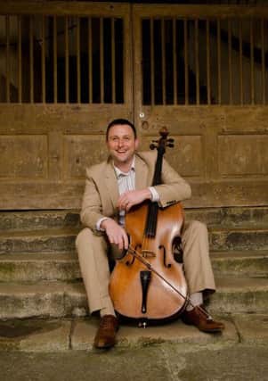 Music maker: Jamie Walton, international cellist and the festival's artistic director.