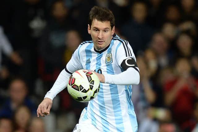 Lionel Messi. Image: Martin Rickett/PA Wire.
