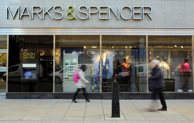 File photo dated 04/11/14 of a branch in Cambridge of Marks and Spencer which has revealed an 8.9% plunge in sales at its clothing arm amid pre-Brexit vote jitters on the high street and a cutback on promotions. PRESS ASSOCIATION Photo. Issue date  date: Thursday July 7, 2016. See PA story CITY Marks. Photo credit should read: Chris Radburn/PA Wire